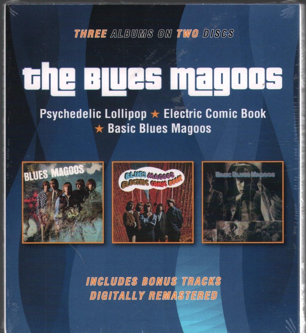 2CD - The Blues Magoos - Psychedelic Lollipop / Electric Comic Book / Basic Blues Magoos