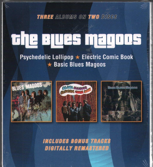 2CD - The Blues Magoos - Psychedelic Lollipop / Electric Comic Book / Basic Blues Magoos