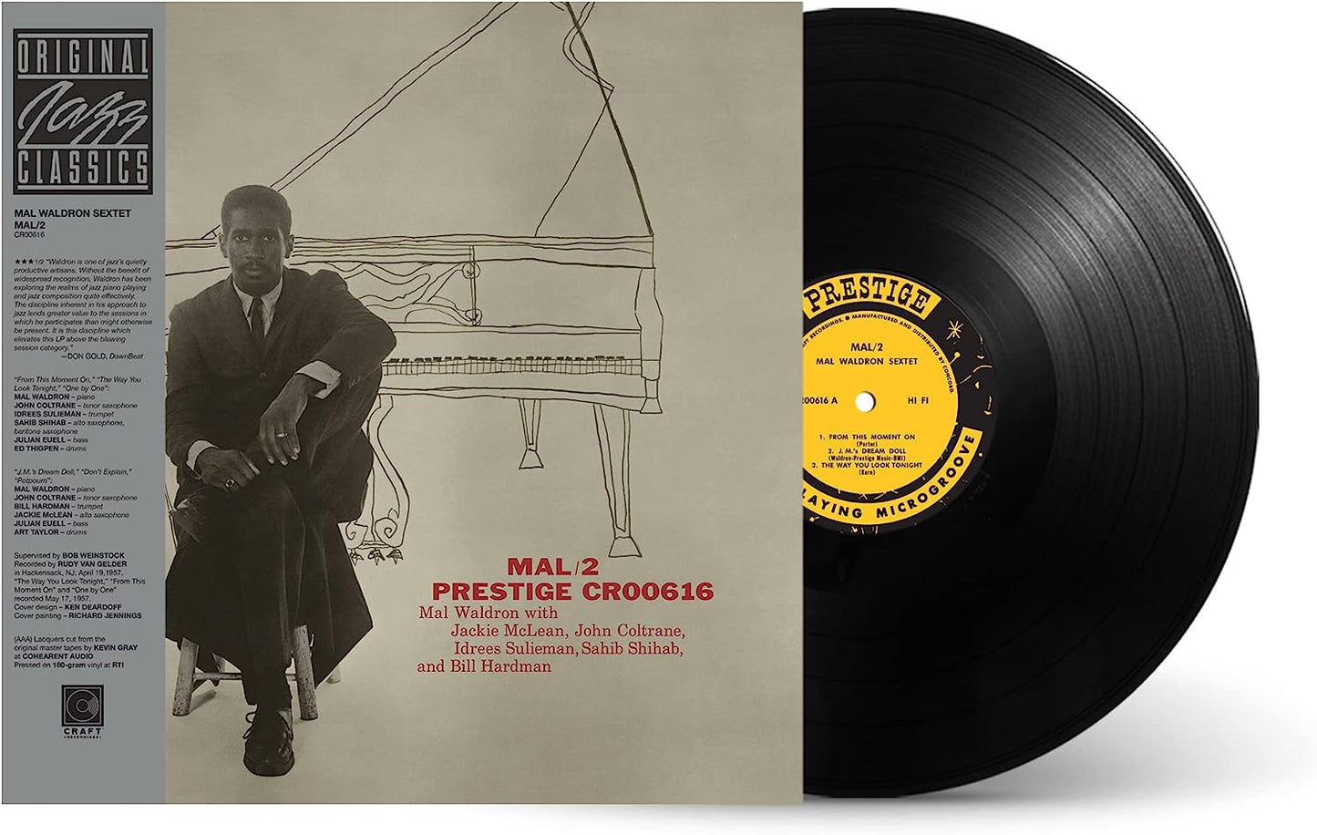 LP - Mal Waldron - Mal/2 (Original Jazz Classics)