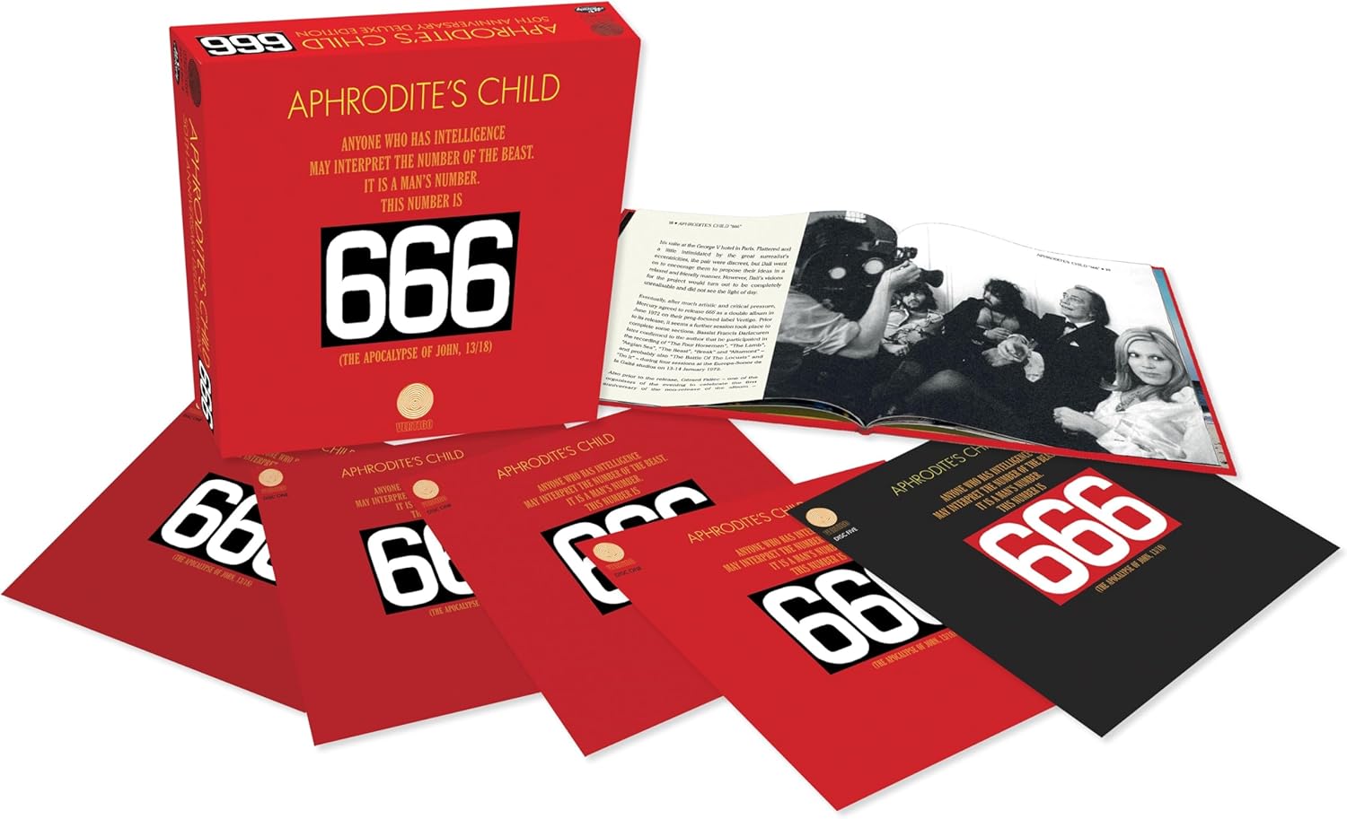 Aphrodite's Child 666 レコード Aphrodite's Child - 666 (The Apocalypse Of John, 13/18): Vinyl 2LP
