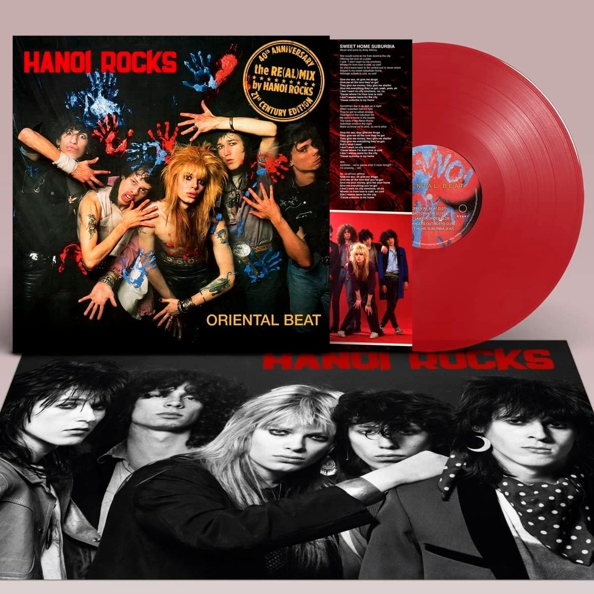 Hanoi Rocks - Oriental Beat - 40th Anniversary Re(Al)Mix - LP