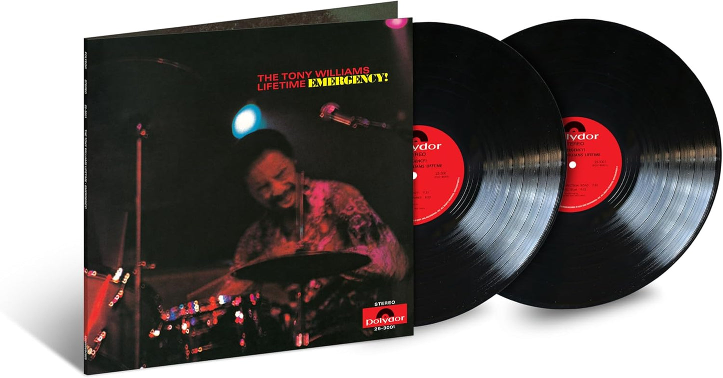 2LP -  The Tony Williams Lifetime - Emergency! (Verve By Request)