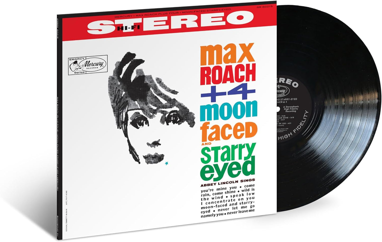 LP - Max Roach - Moon Faced and Starry Eyed (Verve By Request)