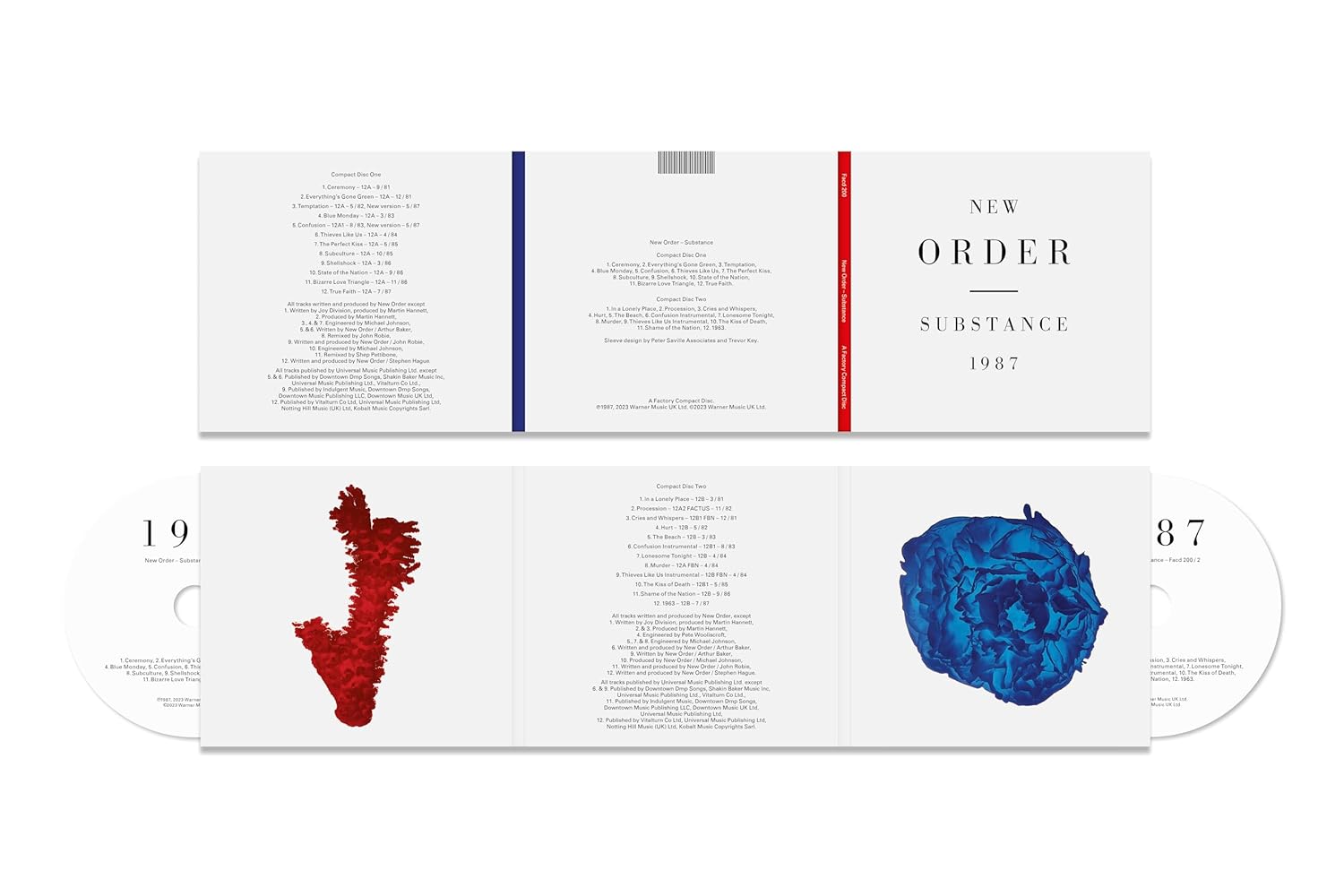 2CD - New Order - Substance '87 (2023) – Encore Records Ltd