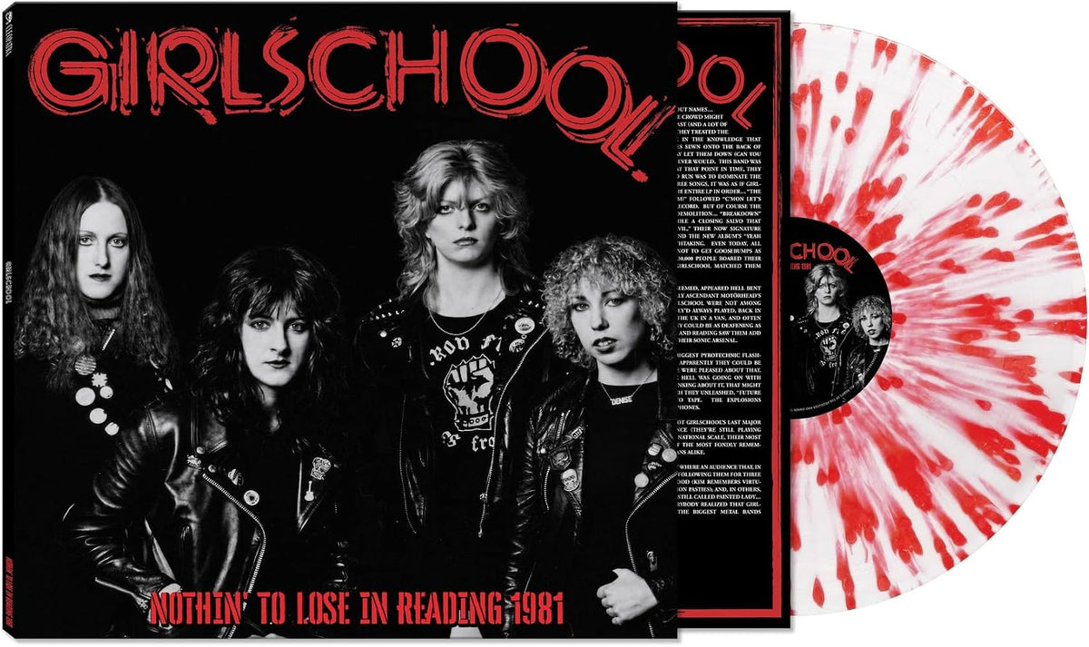 LP - Girlschool - Nothin' To Lose In Reading 1981