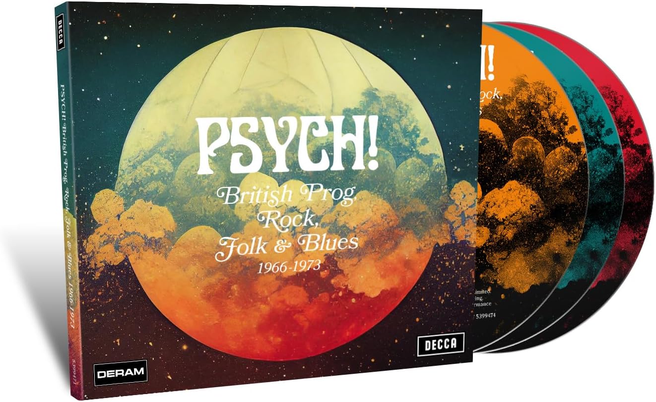 3CD - Various - Psych! - British Prog Rock Folk and Blues 1966-1973