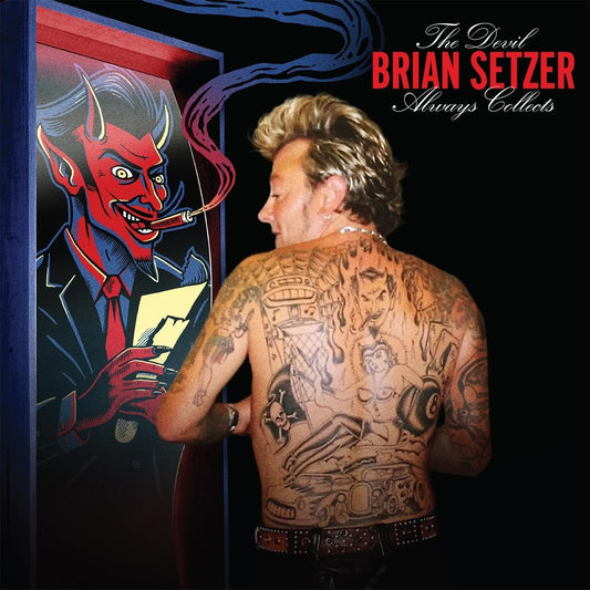 CD - Brian Setzer -  The Devil Always Collects