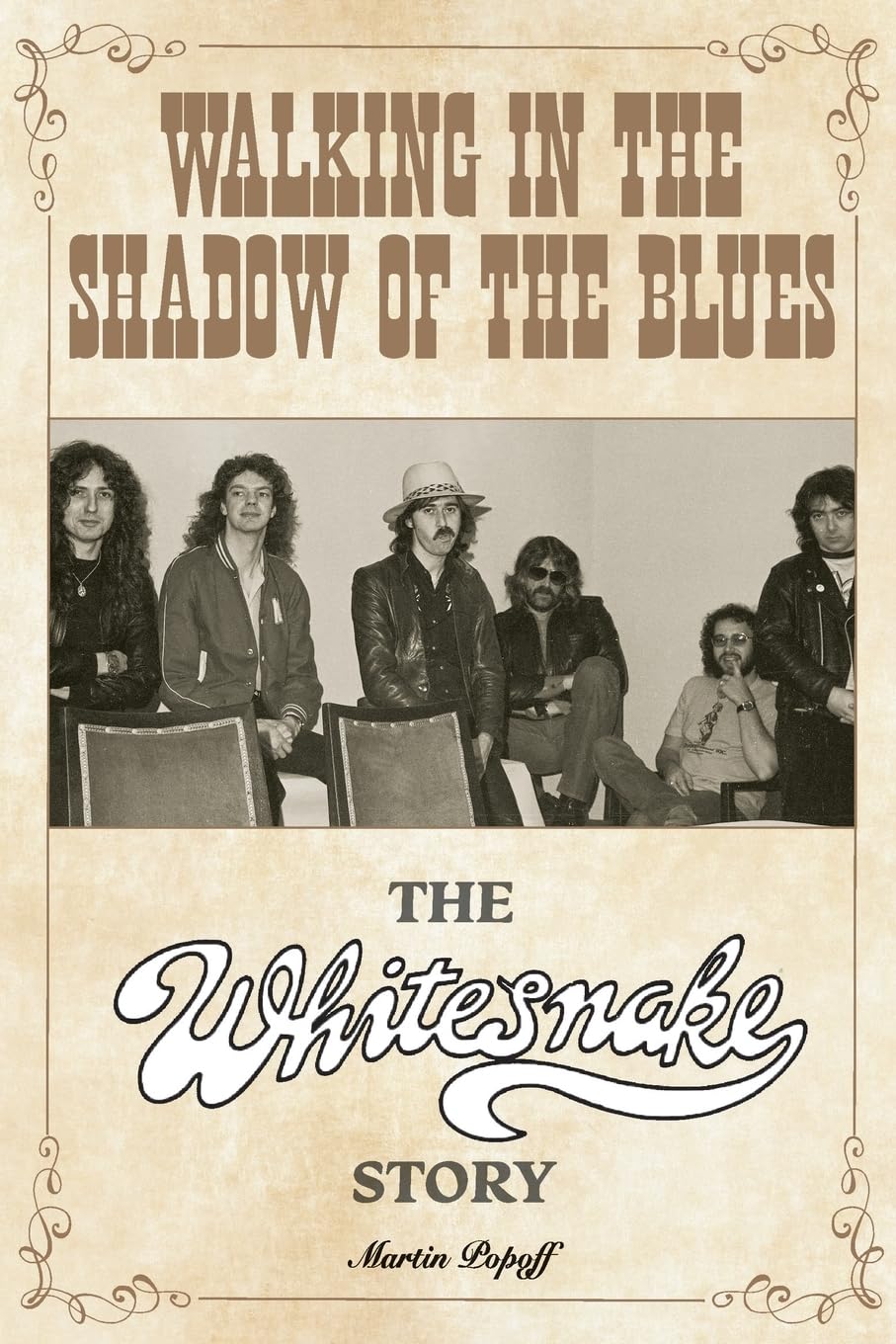 Book - Martin Popoff -  Walking in the Shadow of the Blues: The Whitesnake Story