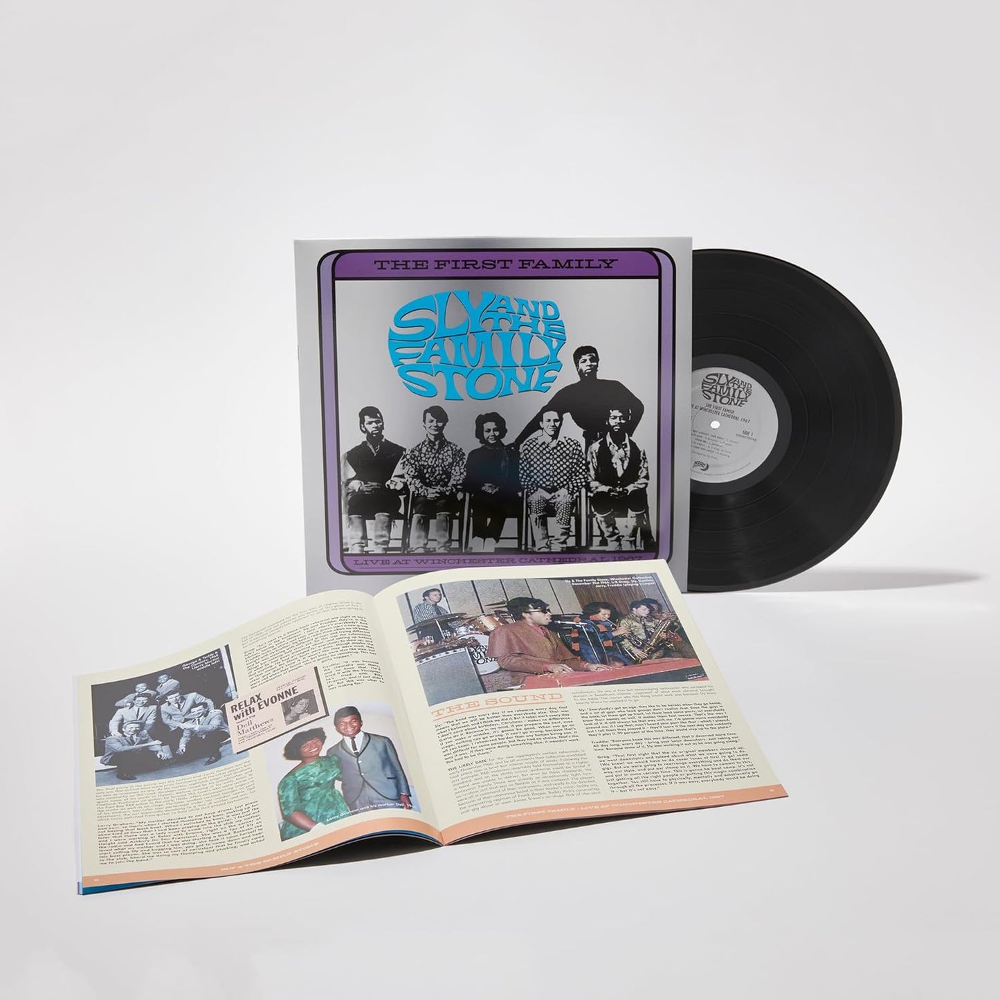 LP - Sly And The Family Stone - The First Family: Live At The Winchester Cathedral