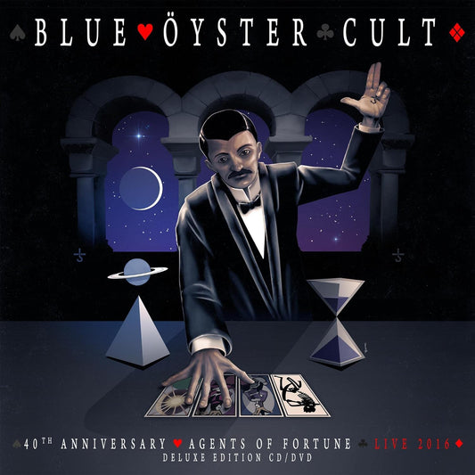 CD/DVD - Blue Oyster Cult - 40th Anniversary - Agents Of Fortune - Live 2016