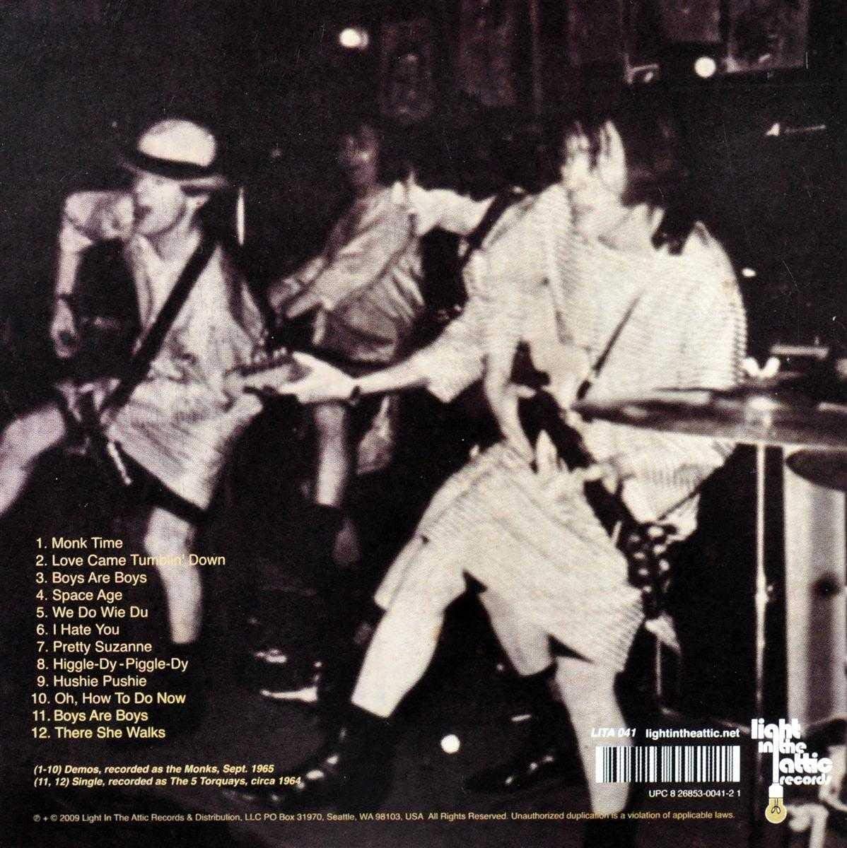 CD - Monks - The Early Years 1964-1965