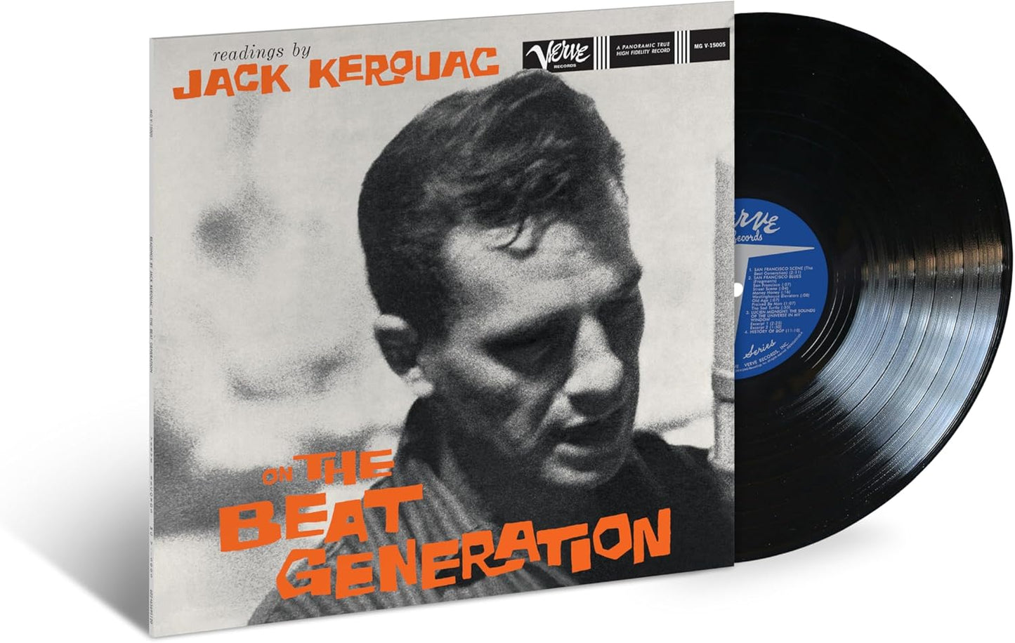 LP - Jack Kerouac - Readings By Jack Kerouac On The Beat Generation