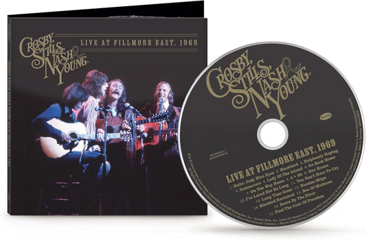 CD - Crosby, Stills, Nash and Young - Live At Fillmore East, 1969