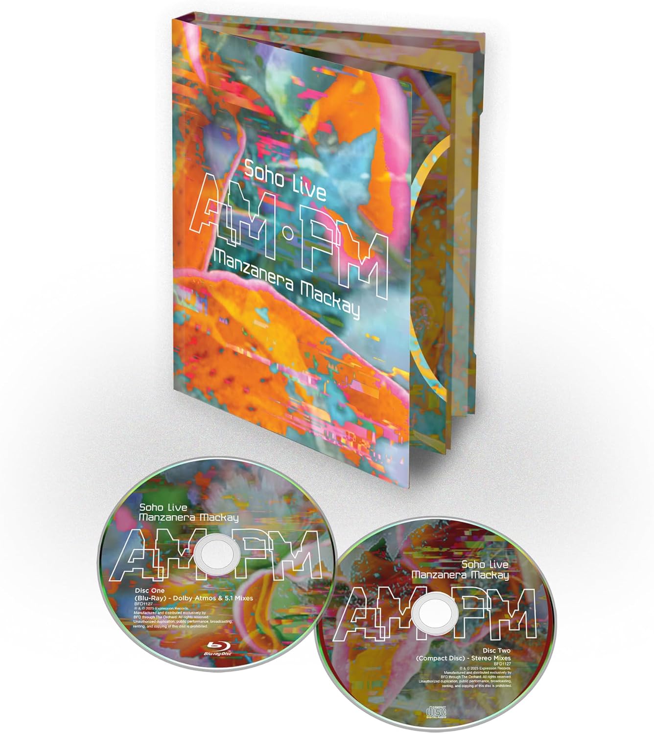 CD/BluRay - Manzanera Mackay - Am Pm Soho Live