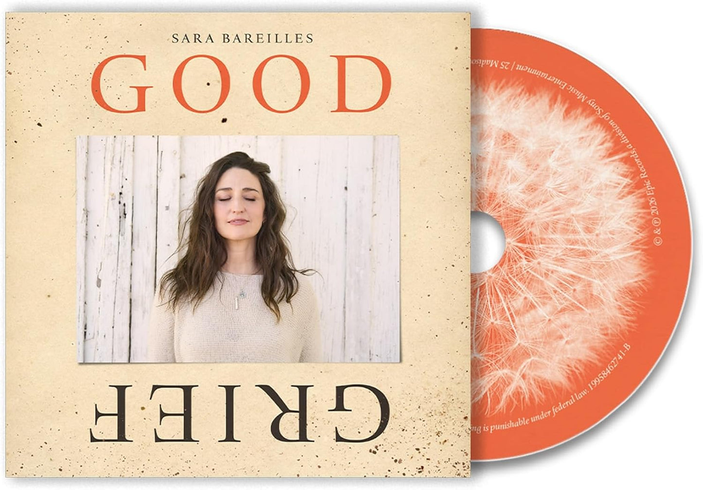 CD - Sara Bareilles - Good Grief (Pre-Order)