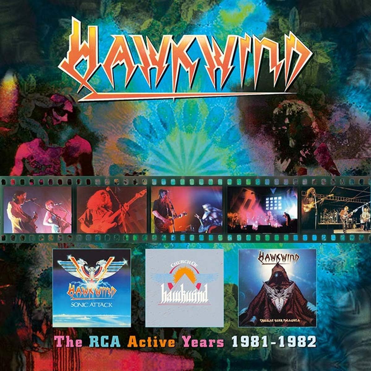 3CD - Hawkwind - The RCA Active Years: 1981 - 1982