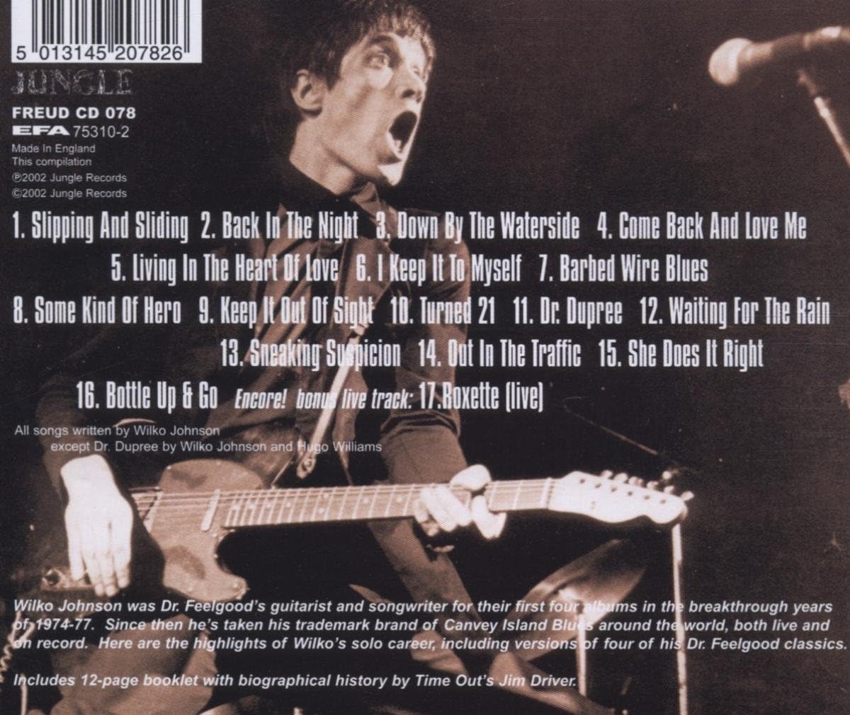 CD - Wilko Johnson - The Best Of