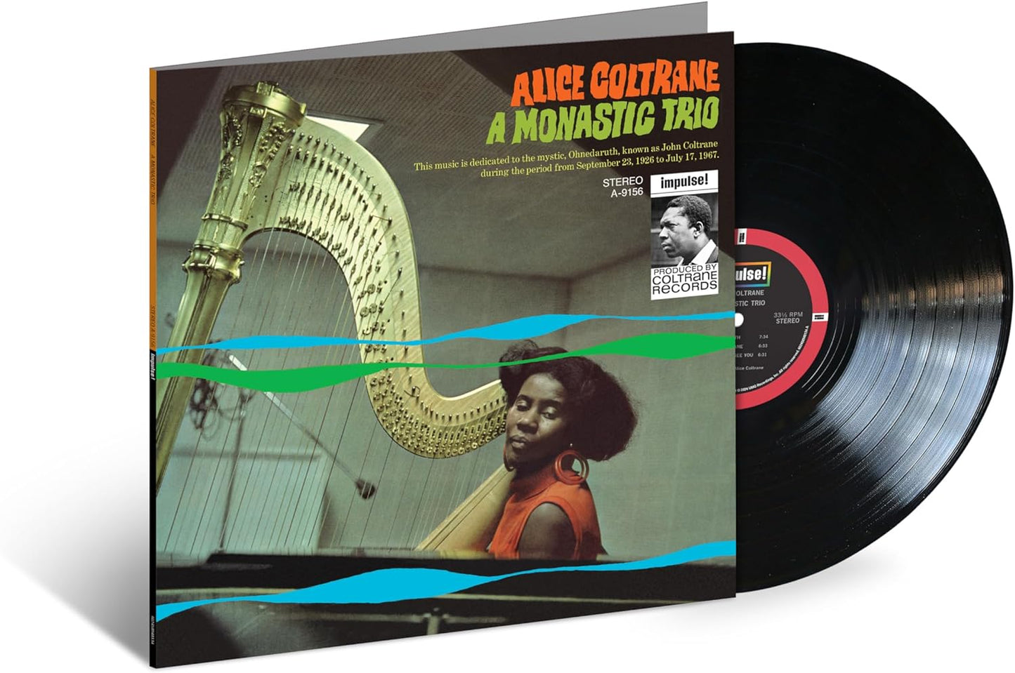 LP - Alice Coltrane - A Monastic Trio (Verve By Request)