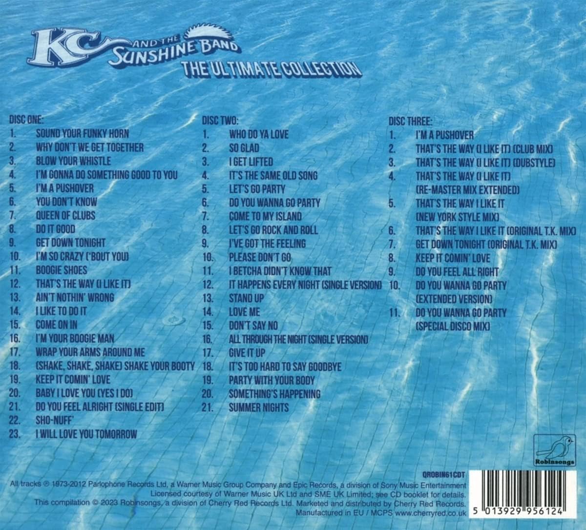 KC and the Sunshine Band - The Ultimate Collection - 3CD