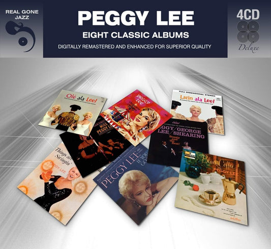 USED 4CD - Peggy Lee - Eight Classic Albums