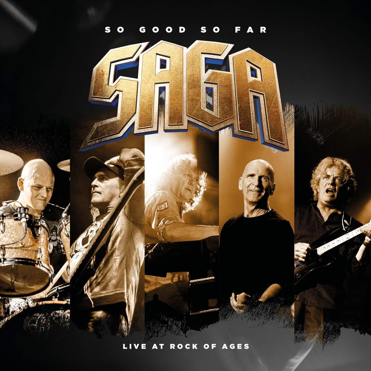 2CD/DVD - Saga - So Good So Far: Live At Rock Of Ages