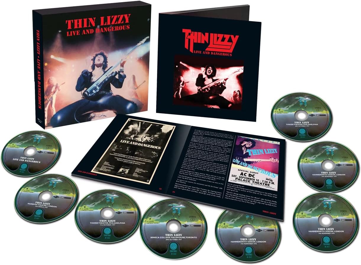 8CD - Thin Lizzy - Live And Dangerous