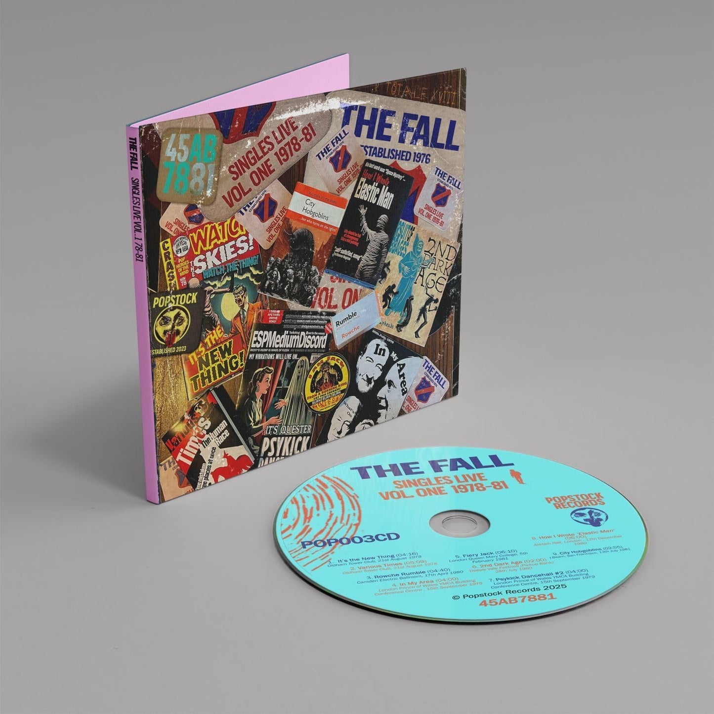 CD - The Fall - Singles Live Vol. 1: '78-'81