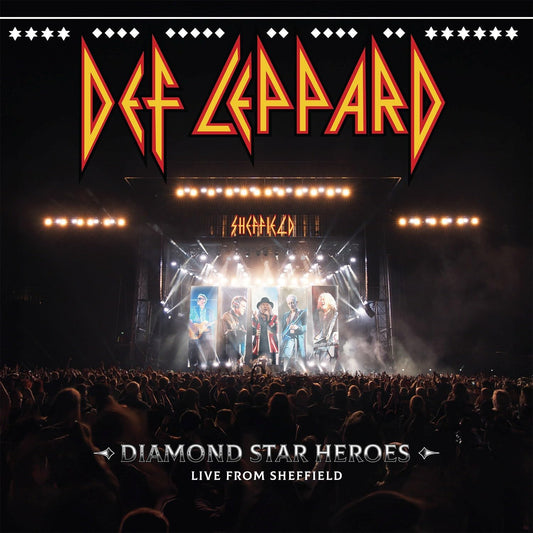 2LP - Def Leppard - Diamond Star Heroes Live from Sheffield