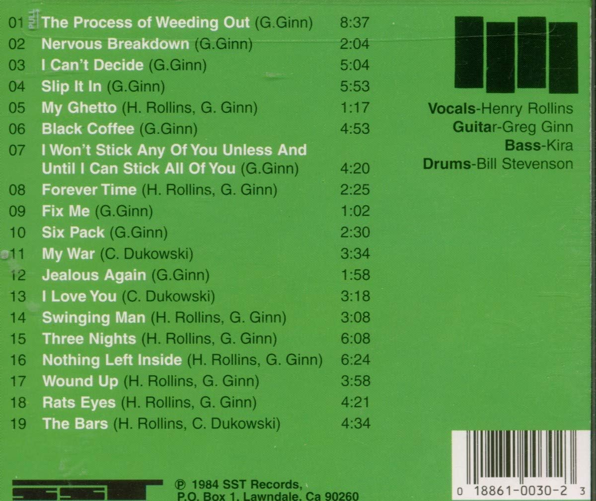 CD - Black Flag - Live '84