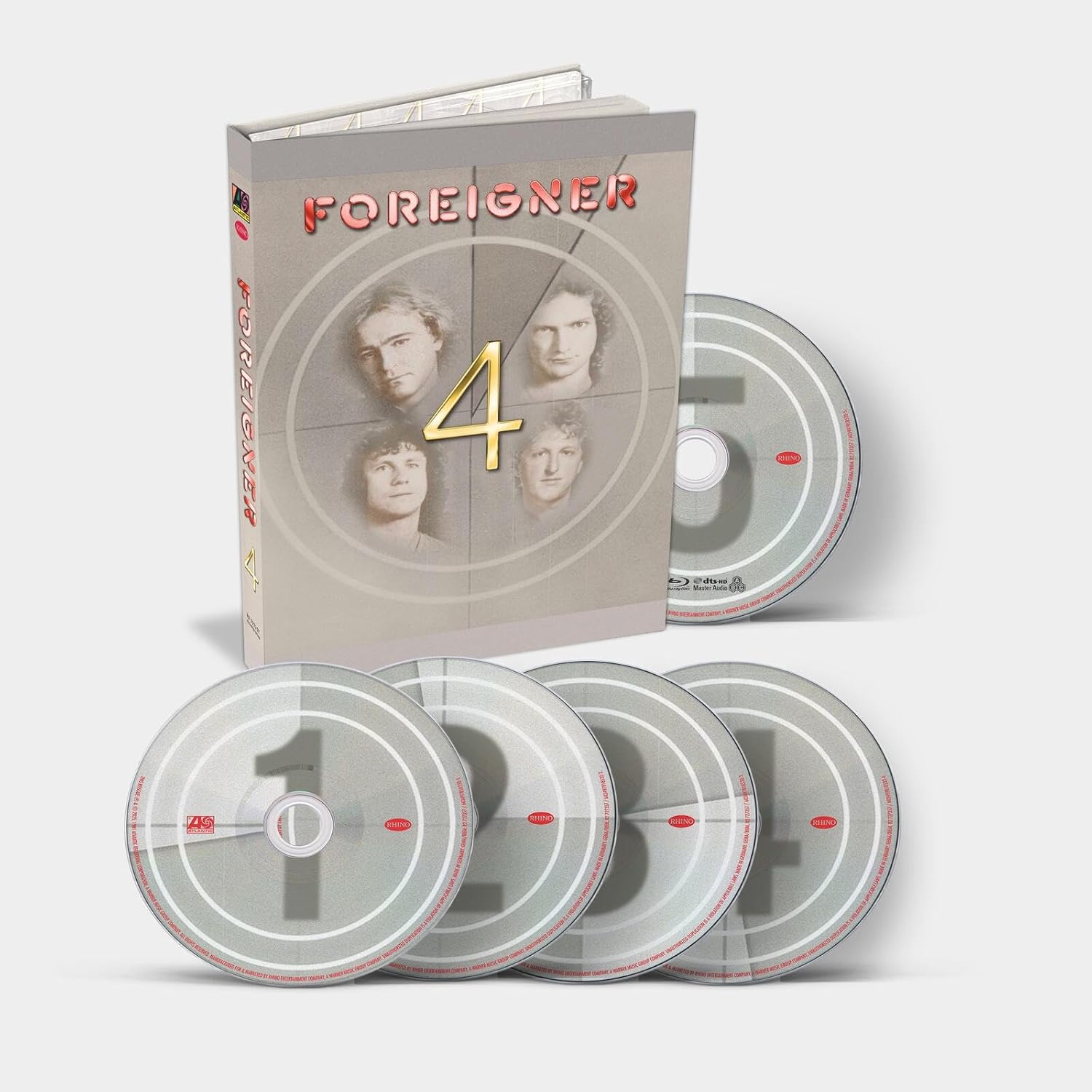 4CD/BluRay - Foreigner - 4 (25th) – Encore Records Ltd
