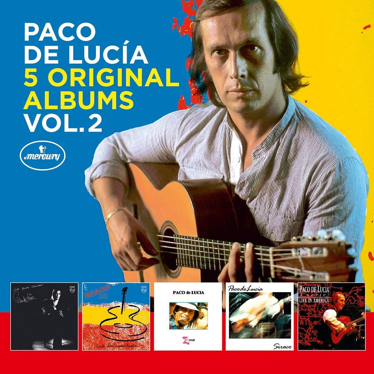 5CD - Paco De Lucia - 5 Original Albums Vol. 2