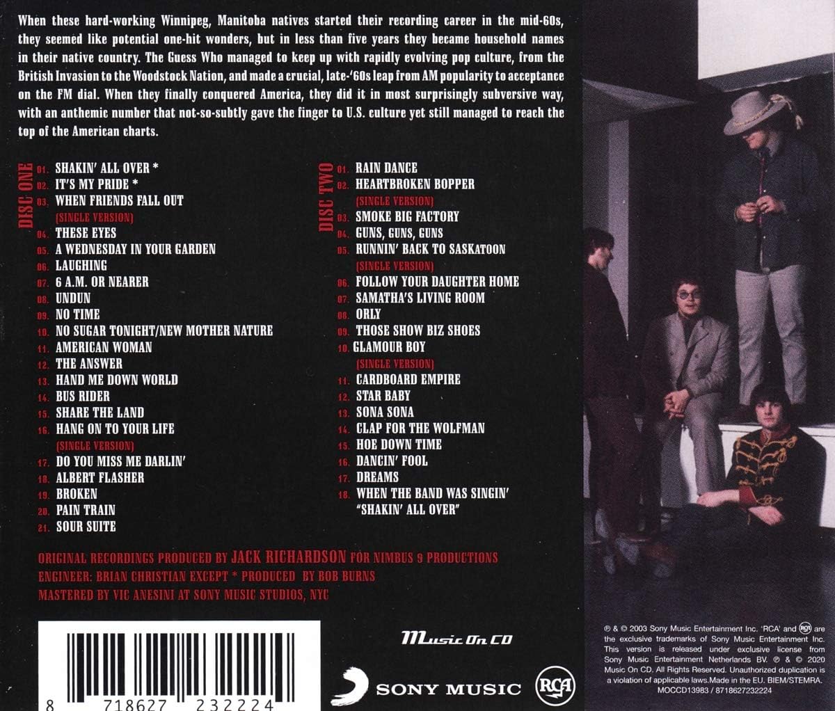 2CD - The Guess Who - Anthology