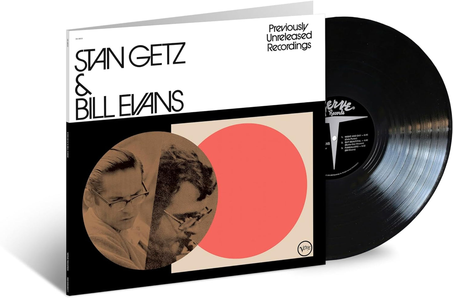 LP - Stan Getz & Bill Evans - Previously Unreleased Recordings