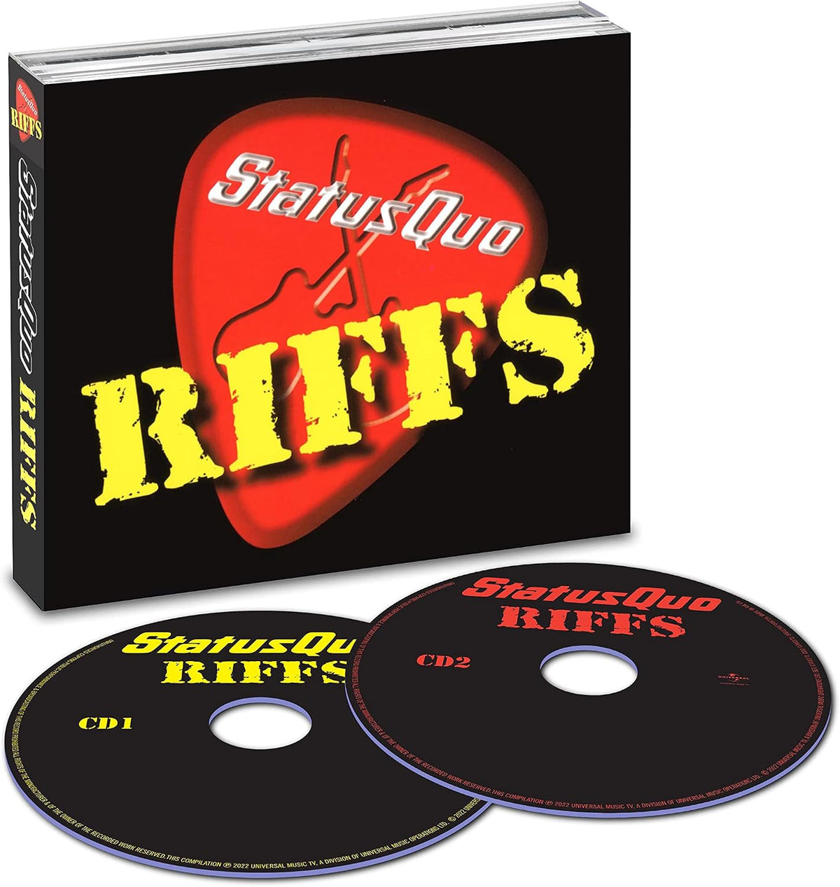 USED 2CD - Status Quo - Riffs
