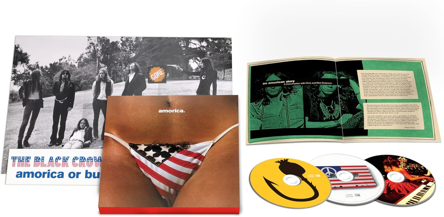 3CD - The Black Crowes - Amorica