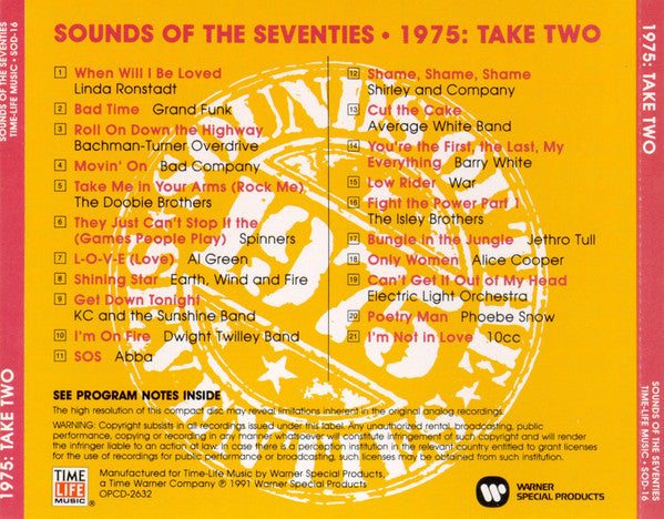 USED CD - Various – Sounds Of The Seventies 1975: Take Two
