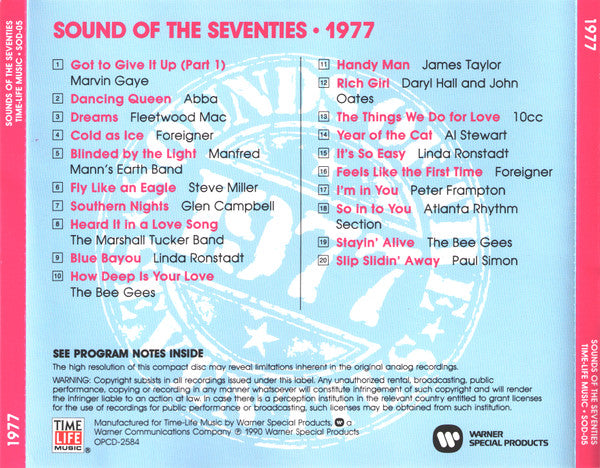 USED CD - Various – Sounds Of The Seventies 1977