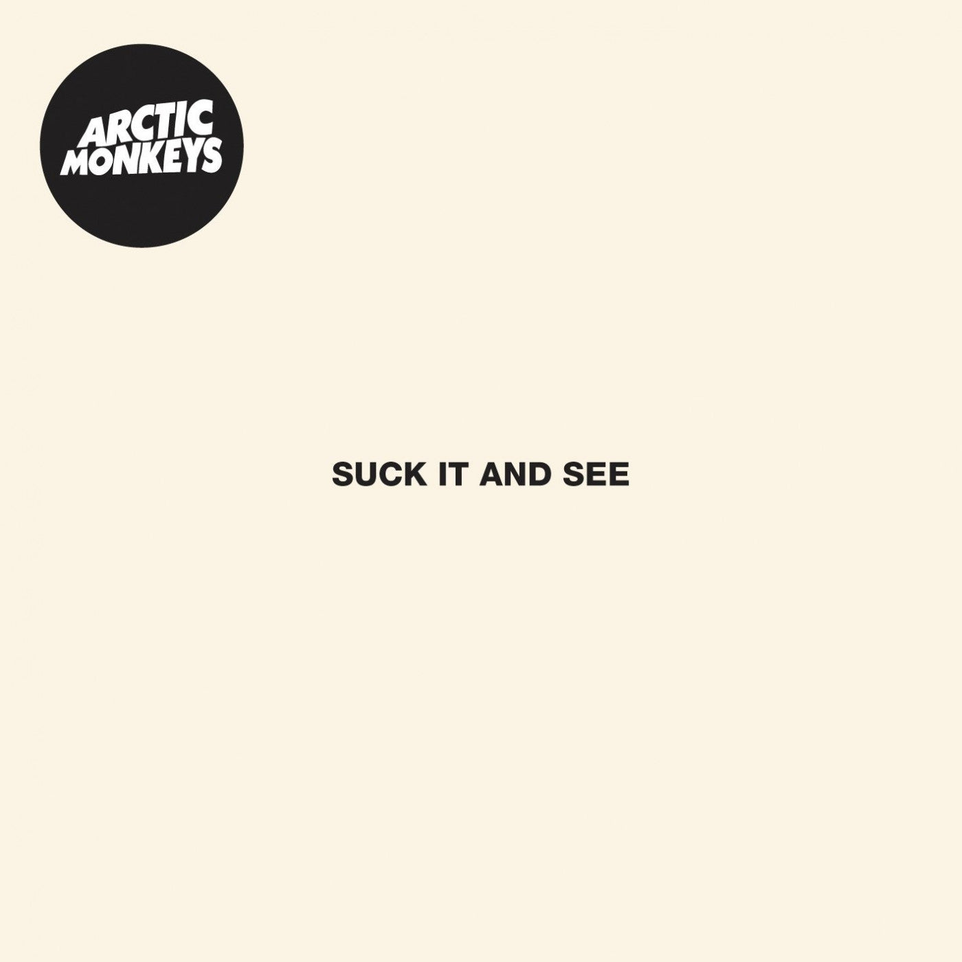 CD - Arctic Monkeys - Suck It and See