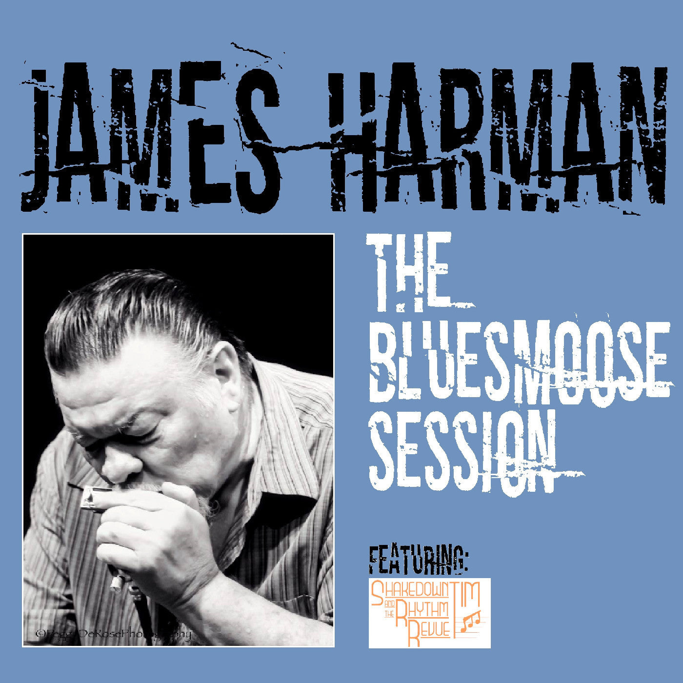 CD - James Harman - The Bluesmoose Session
