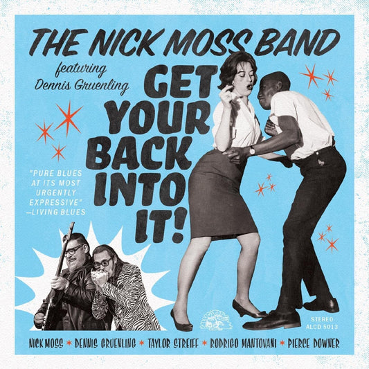 CD - Nick Moss Band - Get Your Back Into It