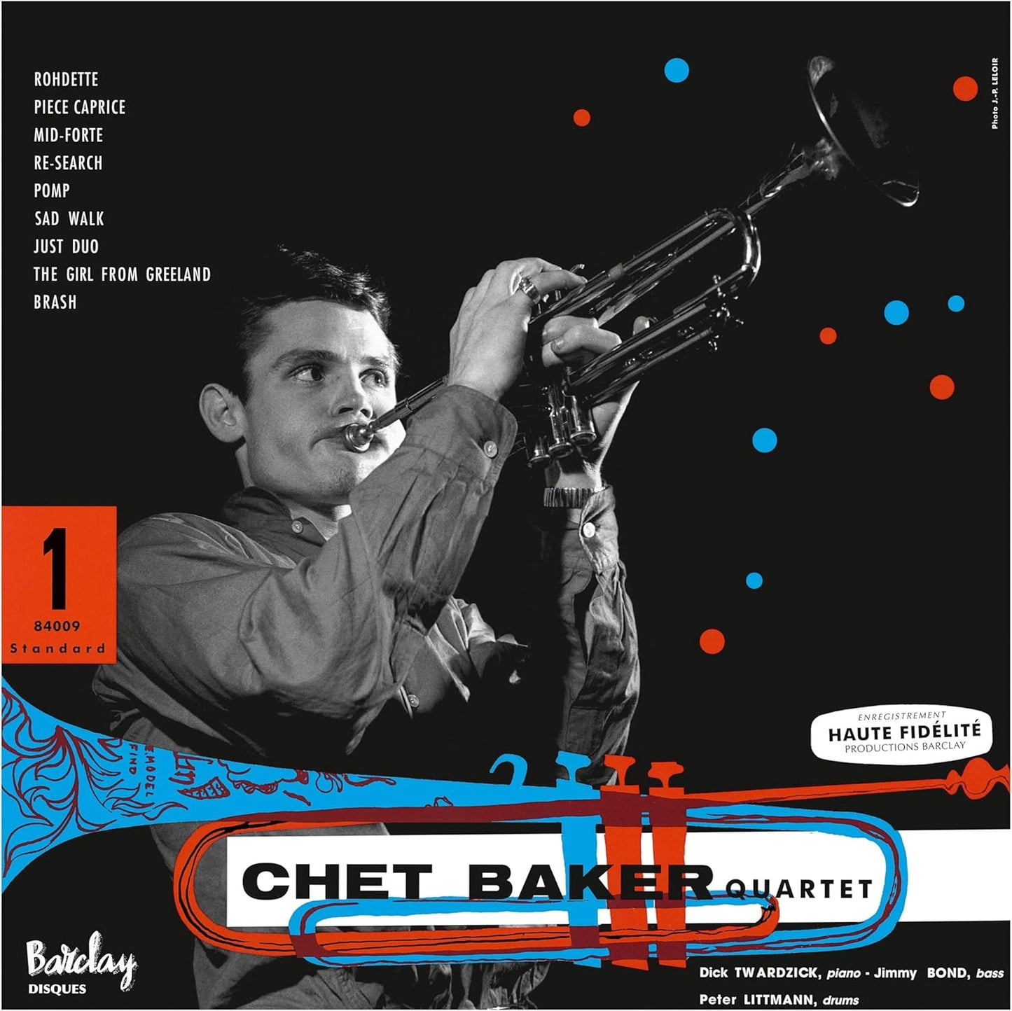 LP - Chet Baker - Chet Baker Quartet (Chet Baker In Paris, Vol. 1)