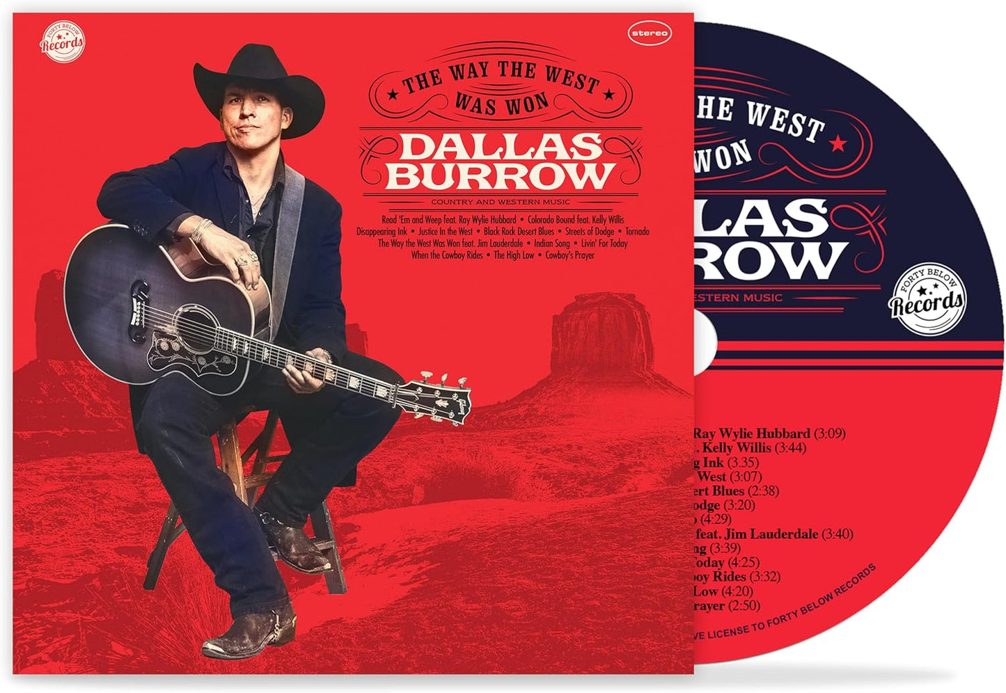 CD - Dallas Burrow - The Way The West Was Won