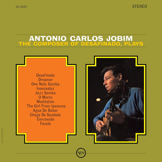 LP - Antonio Carlos Jobim - The Composer Of Desafinado Plays (Verve Vault)