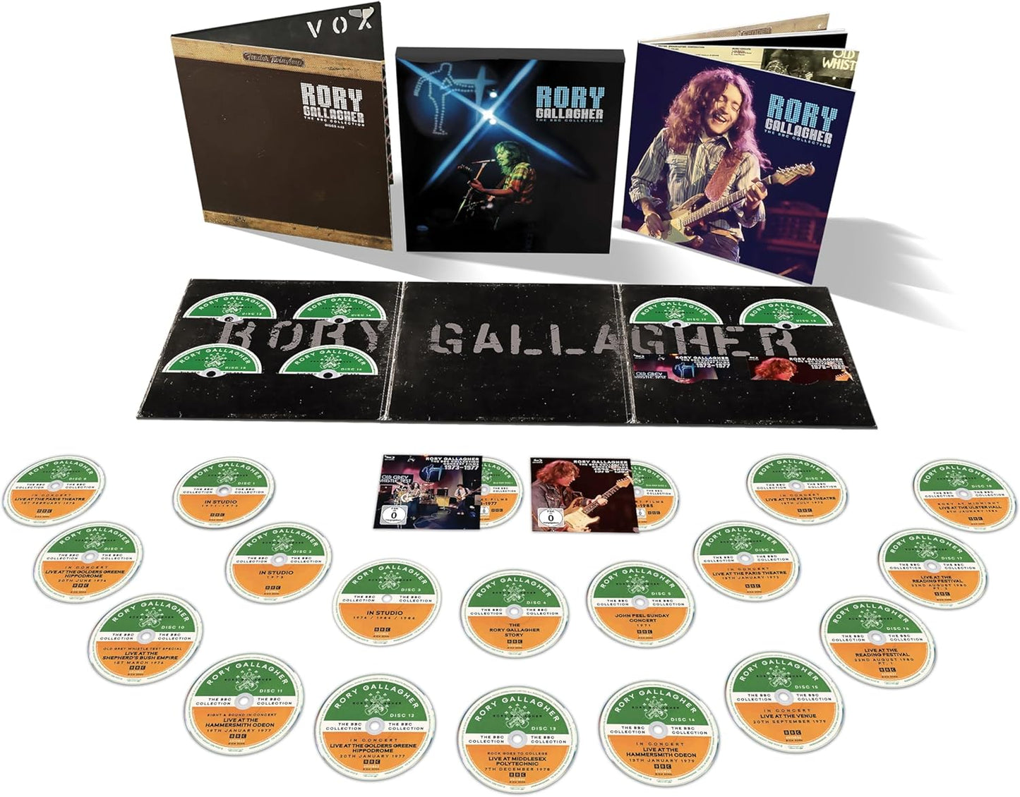 18 CD/ 2 BluRay - Rory Gallagher - The BBC Collection