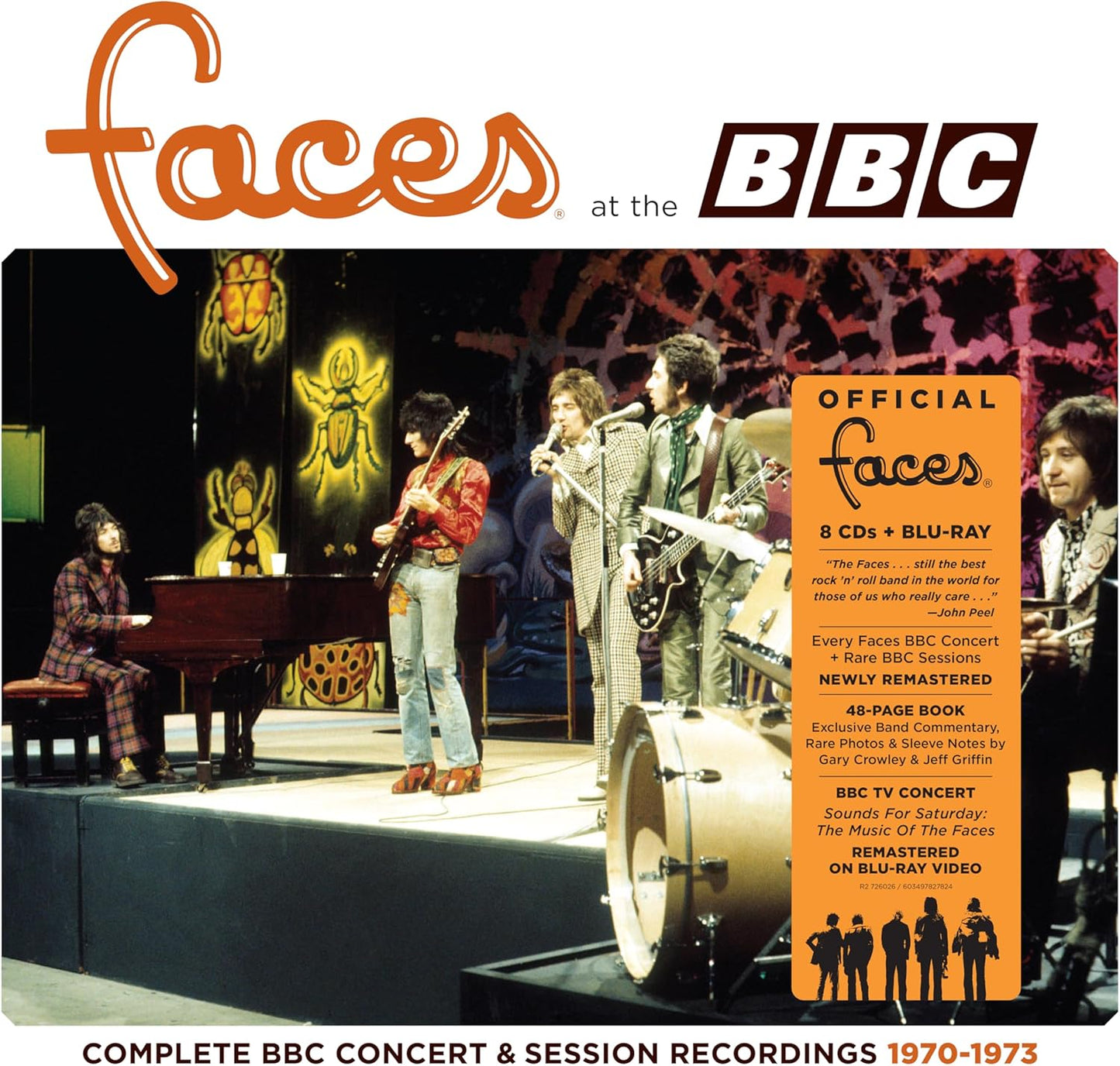 8CD/BluRay - Faces at the BBC: Complete BBC Concert & Session Recordings (1970-1973)