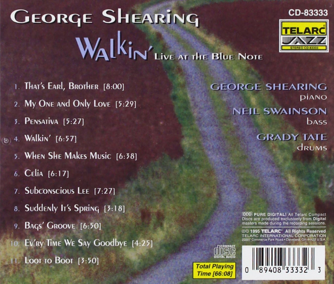 USED CD - George Shearing - Walkin'