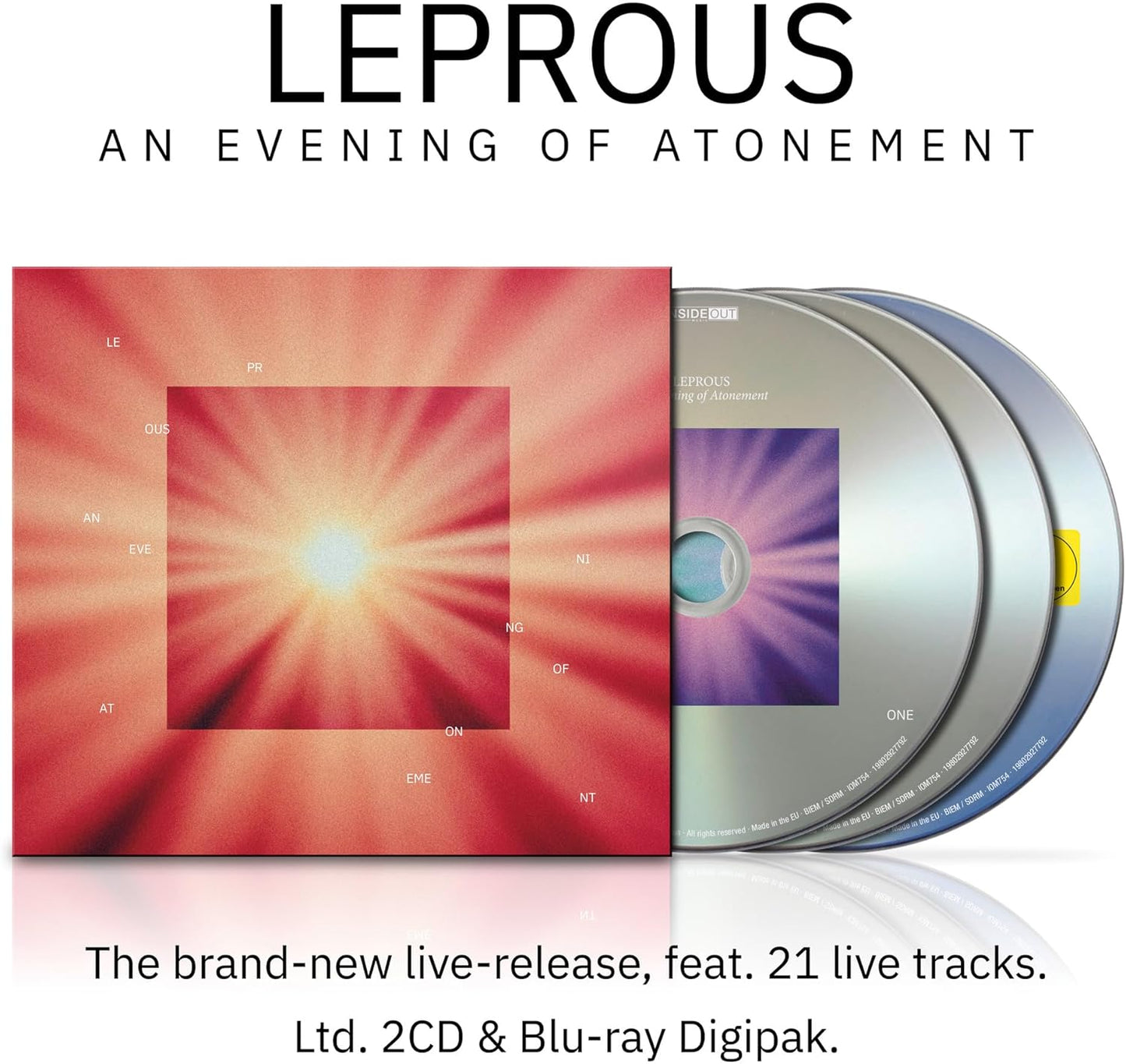2CD/BluRay - Leprous - An Evening Of Atonement