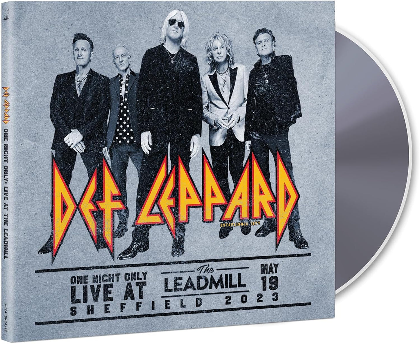 CD - Def Leppard -  One Night Only: Live At The Leadmill, Sheffield - May 19, 2023