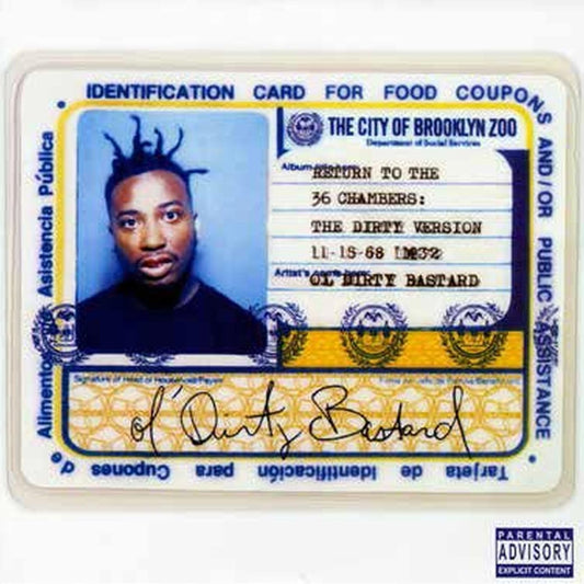2LP - Ol' Dirty Bastard - Return to the 36 Chambers