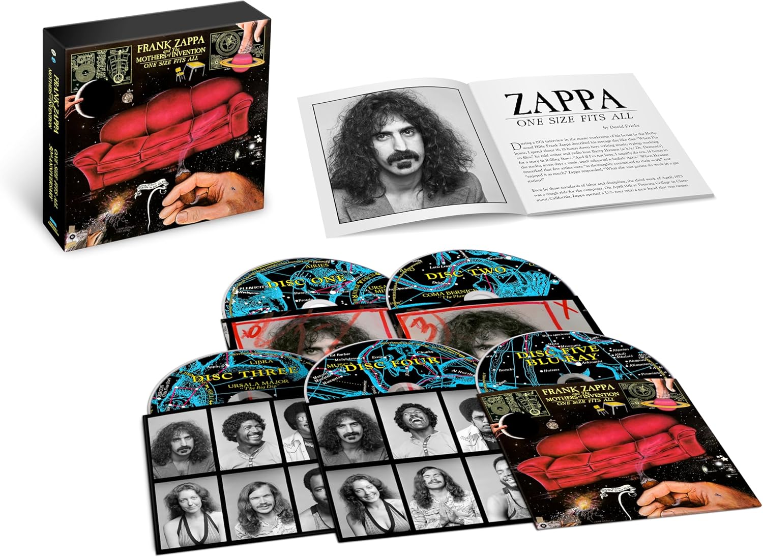 Frank Zappa CD まとめ 4CD/BluRay - Frank Zappa - One Size Fits All – Encore Records Ltd